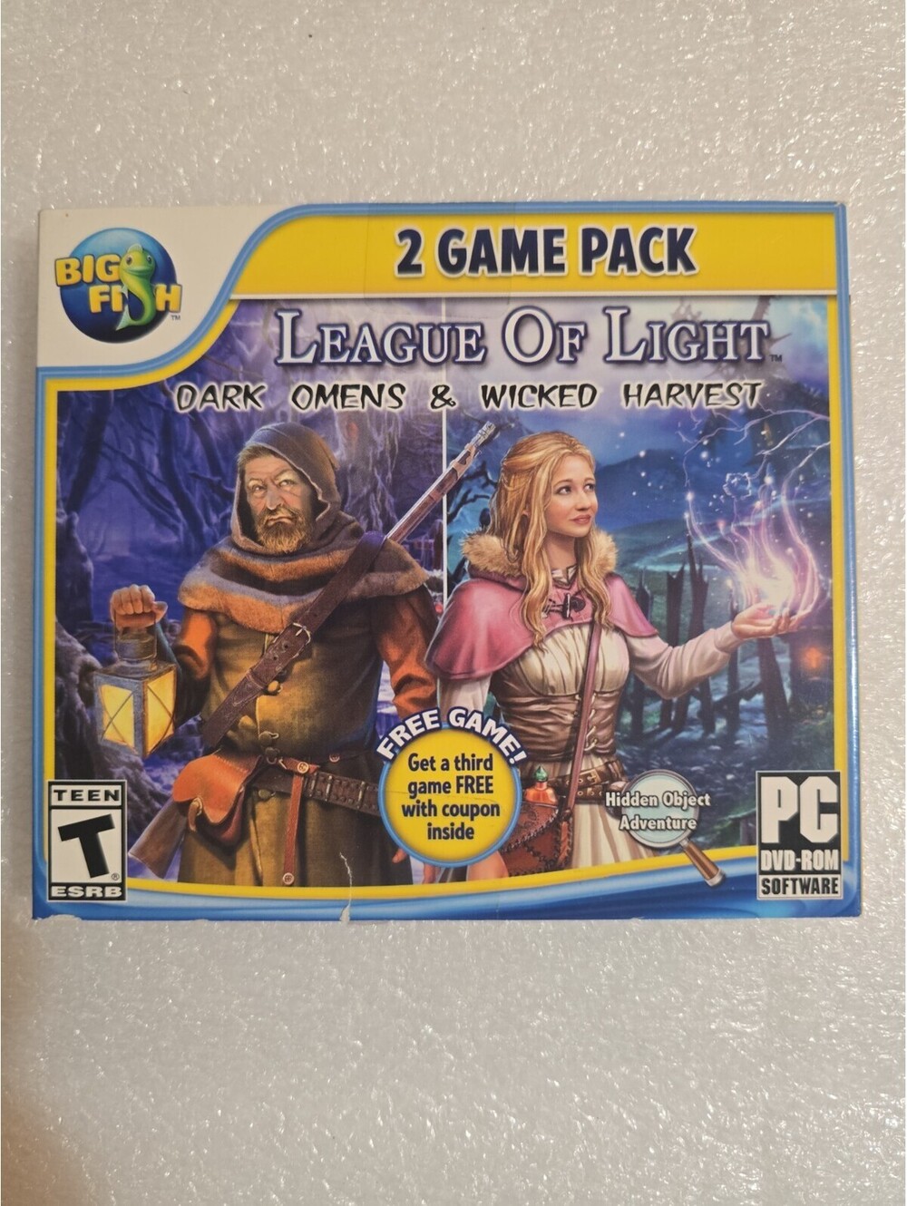 PC Game League of Light: Dark Omens & Wicked Harvest - 2 Game Pack (PC, 2015)
